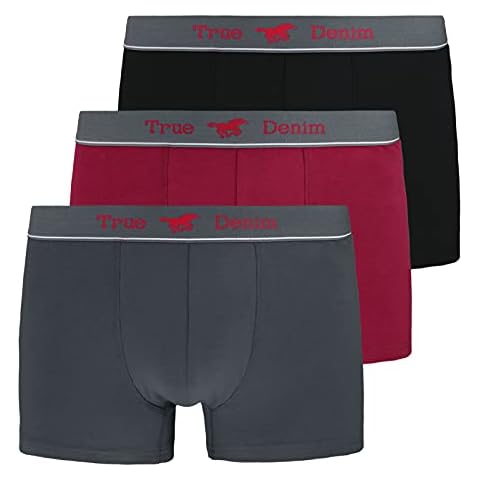 MUSTANG Herren Unterhosen Retro Boxer Luan 3er Pack Cover