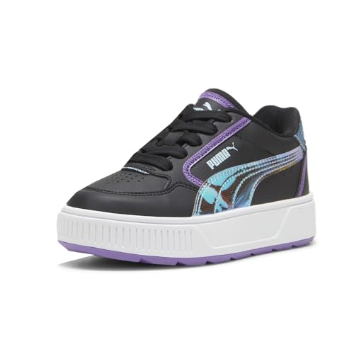 PUMA Toddler Girls Karmen Rebelle Deep Dive Lace Up Sneakers Shoes Casual - Black2