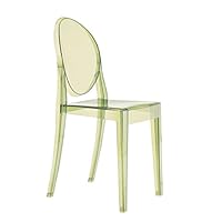 Amazon｜Kartell ダイニングチェア グロッシーホワイト W38/D52