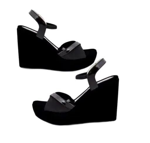 Women's Solid Block Heels with Ankle Strap-image-45