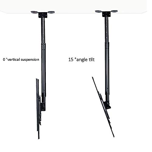 Support plafond TV réglable de 26 à 60 pouces inclinable et orientable