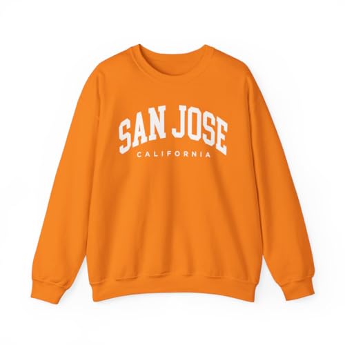 San Jose California Adult Unisex Crewneck Sweatshirt