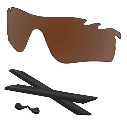 Image of RadarLock Path Lenses & Rubber Kits Replacement for Oakley Sunglass OO9181 Polarized