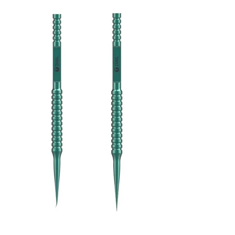 Kit microscopio 2UUL Pinzetta for microscopio in lega di titanio Pinzetta for impronte digitali Adattatore for lente for microscopio (Size : Stright and Bent)