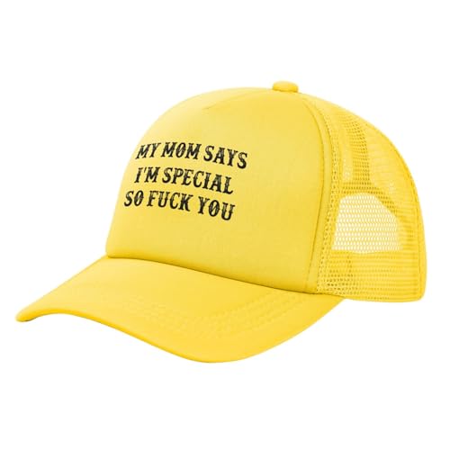 Photo de NLWQEKV Ma mère Dit Que Je suis spéciale. Casquette Trucker en Maille SoYou