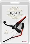 Kyser Quick-Change Capo pour guitares électriques, Sunburst, KGESNBA