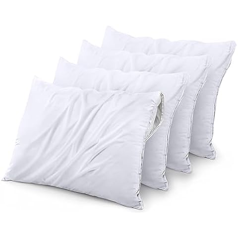 Utopia Bedding Waterproof Pillow Protector (4 Pack) Queen Cover