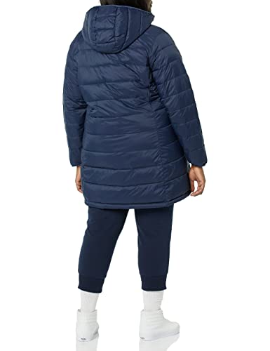 Amazon Essentials Women's Lightweight Water-Resistant Hooded Puffer Coat (Available In Plus Size), Navy, Medium #TOP5
