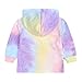 Kids Girls Boys Sweatshirt 2PCS Pullover Hooded Toddler Long Sleeve Tie Dye Sweater & Pants Outfits (Pink, 4-5 Years)