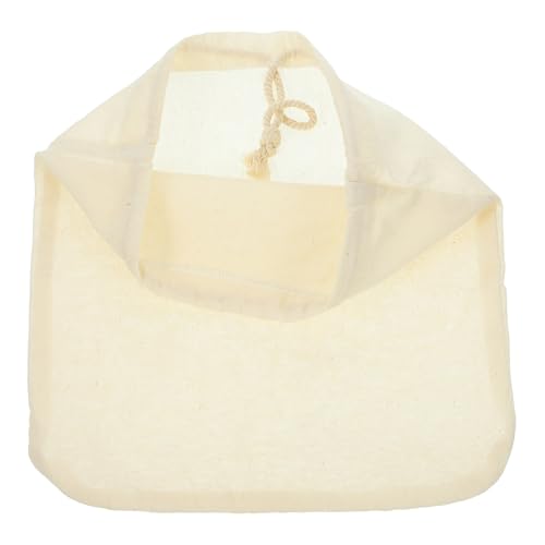 Homoyoyo Sacchetto Filtro Alimenti in Filato di Cotone 12x12 Pollici Sacchetto Colino Riutilizzabile per Latte di Noci e Tè per Filtraggio Succhi e Latte di Soia Uso Alimentare e Cucina