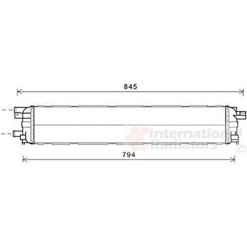 VAN WEZEL Radiatore, Raffreddamento motore 03002366 Compatibile con: AUDI A4 Allroad B8, A4 B8, A4 B8 Avant, A5, A5 Cabriolet, A5 Sportback, A6 C7, A6 C7 Avant, A7 Sportback, A8 D4, Q5