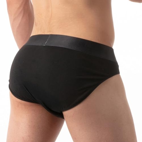Calzoncillos LEADER Essentials Brief Black que evitan rozaduras y opresión 5