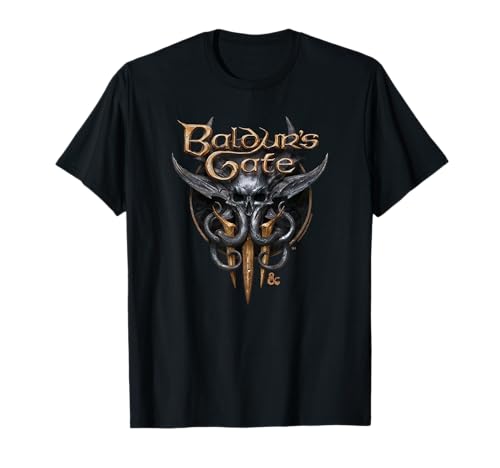 Dungeons & Dragons Baldur's Gate III Illithid Logo T-Shirt