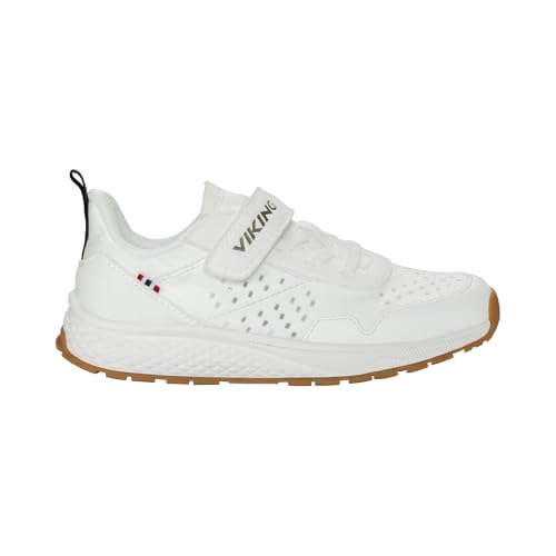 Basket Viking Bouncy Sol 1V blanc en taille 33 pour enfant