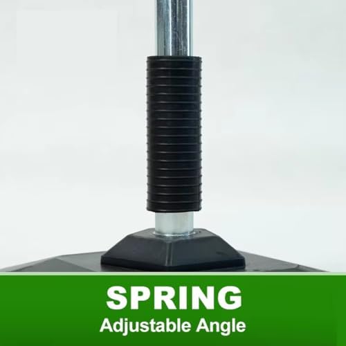 Batting Tee, regolabile in altezza attrezzatura da allenamento con base stabile e topper in gomma per allenamento indoor outdoor