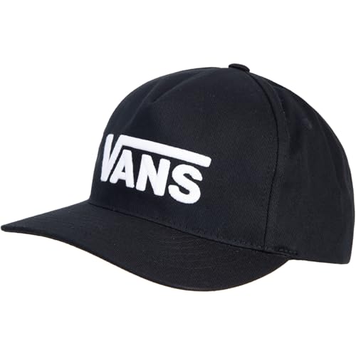 Vans Drop V Logo Snapback Cap (one Size, Black)