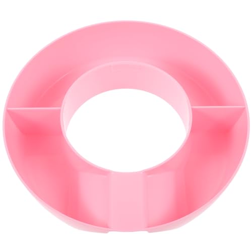 MUCKLILY Compartment Snack Bowl Portable Tumbler Snack Tray for Travel and Camping Stylish and Convenient Design Compact and Easy to Maintain