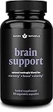 Brain Supplement — Natural Nootropic Brain Booster for Focus, Energy, Memory, Mood, Clarity, and Brain Support with Lions Mane, Ginkgo Biloba & Bacopa Monnieri, Memory Supplement & Focus Supplement