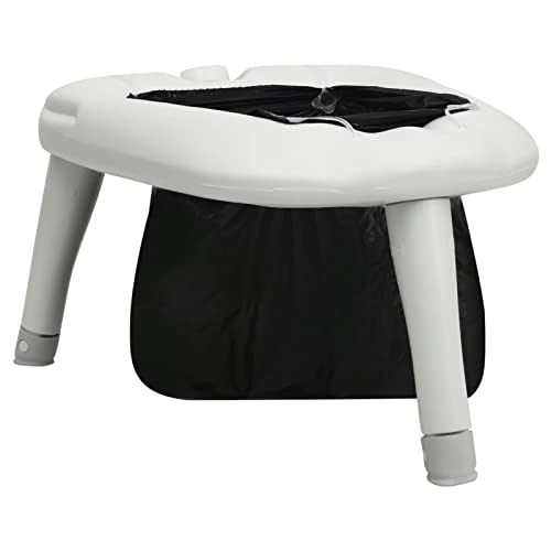 ShGaxin Inodoro de Camping con Bolsas 200 kg, WC Portatil, Inodoro Portatil, Potty Camper, WC Seco - 93019