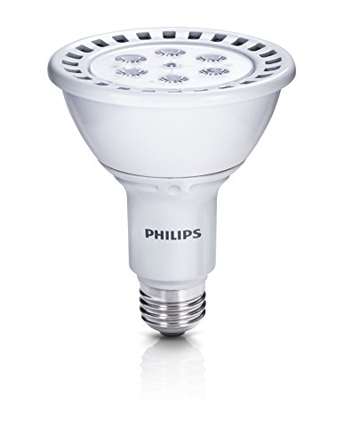 Philips 434992 10.5-watt Indoor/Outdoor PAR30 Dimmable LED Light Bulb, Daylight
