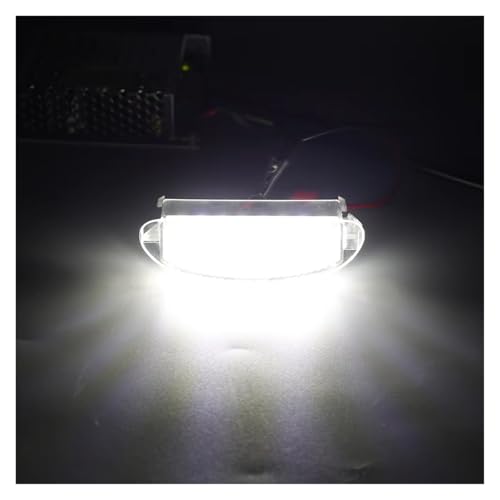 Luz placa matrícula coche LED de alta luminosidad para Clio 2 3