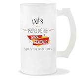 CONTENANCE GÉNÉREUSE 470–500 ML Capacité idéale pour profiter pleinement d’une bière fraîche, à l’apéritif comme lors de moments conviviaux entre amis ou en famille.