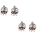 SUPVOX 4 Pcs digital potentiometer guitar potentiometer 250k linear potentiometer pole bass