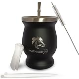 BOMBILLA CON 2 FILTROS: Acompañado por una bombilla de acero inoxidable, con la base en forma de cuchara muy práctica para servir y desechar la yerba. Esta bombilla lleva dos filtros de malla reutilizables que harán mucho más saludable la infusión. Coloca el filtro en la base de la pajita, sujétalo con la brida y listo para beber sin que pasen las partículas pequeñas y el indigesto polvo de la yerba.
