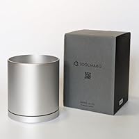 アルミニウム プランター5.5インチ グレー　同 Amazon｜アルミニウム ポット 5.5インチ 植木鉢5号相当 ブラック 削り