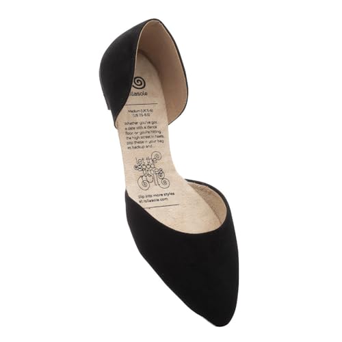 Rollasole D'Orsay Flats - La Femme - Noir - Chaussures...