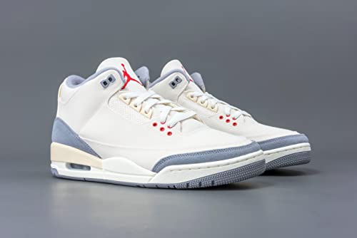 Jordan Mens Air Jordan 3 DH7139 100 Muslin - Size4