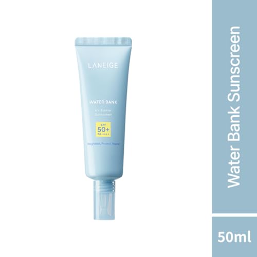Image of LANEIGE UV Barrier Sunscreen SPF 50+ | Moisture Based Barrier Strengthening | Light & Non-Greasy | No White Cast | Soothing Hydration | Suitable for All Skin | For Men & Women