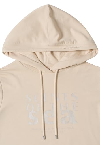 Cecil Hoodie Shirt mit Wording Pearl beige XXL – Ansicht 5
