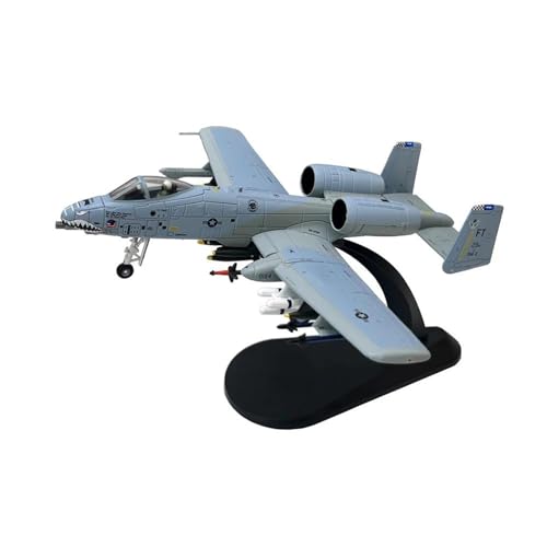 Modelo de avión de metal A-10 escala 1/100 réplica coleccionable Thunderbolt II 5
