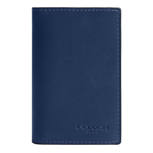 coach 革手帳ケース Coach Men's Bifold Case Accessory-Travelers Card Sleeves, Deep