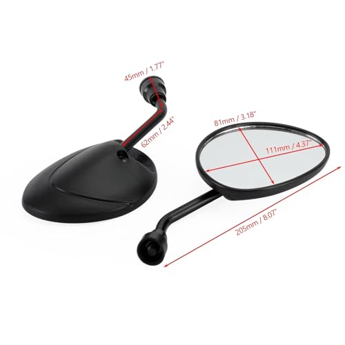 Espejos Piaggio Zip M8 soluciona visibilidad borrosa moto 2