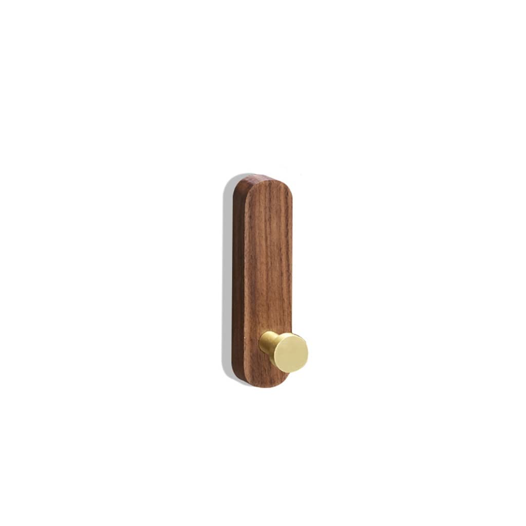 Porte-serviette en bois noble patiné pour habiller votre entrée avec élégance