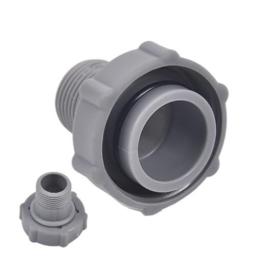 Accesorios de piscina para manguera de jardín – Id1.5 pulgadas accesorios de manguera de piscina y jardín – a prueba de fugas, drenaje eficiente, accesorios de piscina para tubería de jardín y parte