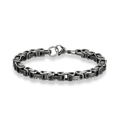 Bracelet chaine homme punk retro idéal pour affirmer son look rock en soirée ou au quotidien