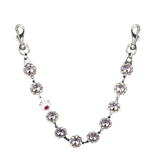 LSBDJDL ���w���C���X�g�[���L�[�z���_�[ �o�b�O�`���[�� �E�H���b�g �`�F�[�� ���z �����`�F�[�� �n���h�o�b�O�p�`���[��, �V���o�[, 36.0cm/4.17in