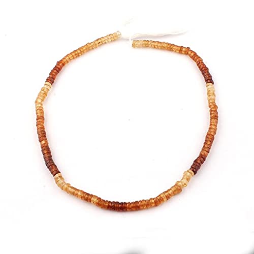 Hessonite LKBEADS perles rondelles facettées 5mm pour créer vos propres bijoux bohèmes SB3849