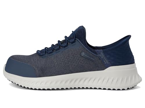 Image of Skechers Men's Tilido Troxin ESD Composite Toe Bungee Slip-On Work Shoe
