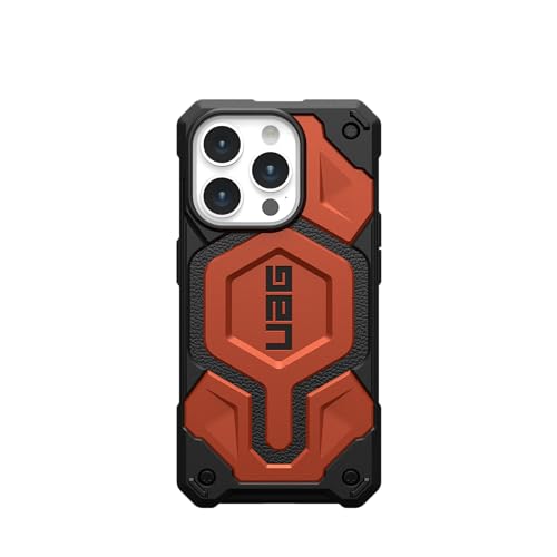 Coque iPhone 15 Pro de qualité militaire UAG Monarch Pro Rouille - 7