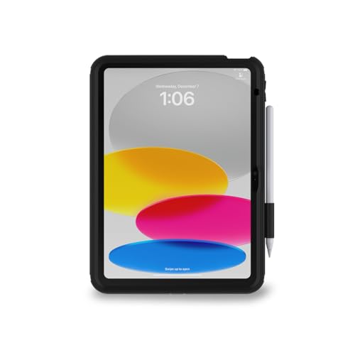 Image of OtterBox - Defender Series Case for iPad 10.9 inch (10th-11th Gen, A16), Rugged Multi-Layer Protection with Port Covers & Drop Defense (Black)
