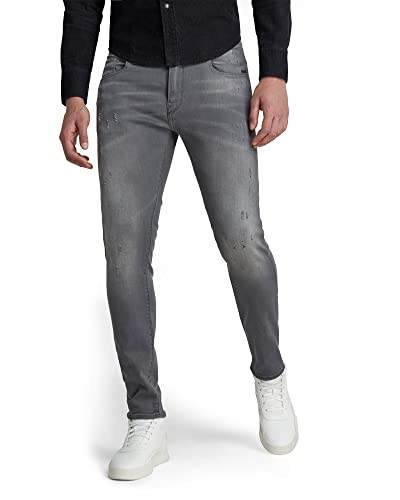 Image of G-Star Raw - Mens Revend Skinny Jeans, Light Aged Destroyed, 27W x 30L
