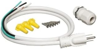 Miniatura 3 de Kit de placa de pared Arlington TVBU505-1 TV empotrada, 2 bandas, color blanco, 1 paquete, TVBR2505K-1