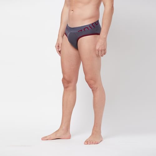 Image of Zoiro Men's Brief | Soft Band | Soft No-Marks Elastic | Breathable Innerwear | Pack of 1 | Color May Vary