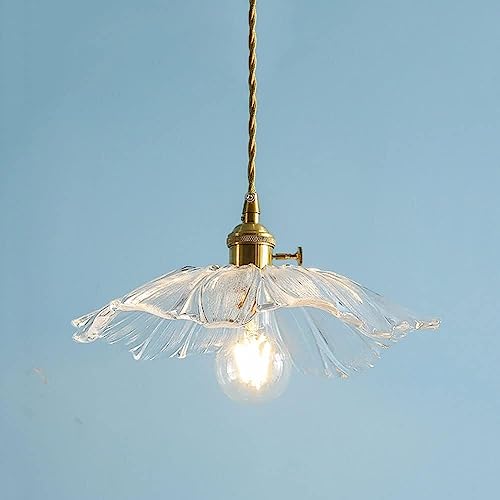 Lampe suspendue laiton anti-éblouissement pour éclairer un bar