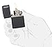Zippo Logo Black Matte Pocket Lighter