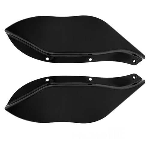 Déflecteur pare-brise batwing noir en ABS pour moto Touring Electra Glide 1996-2013